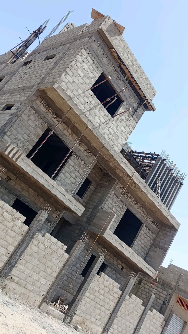 Bâtiment en construction supervisé par ORT Bâtiment
