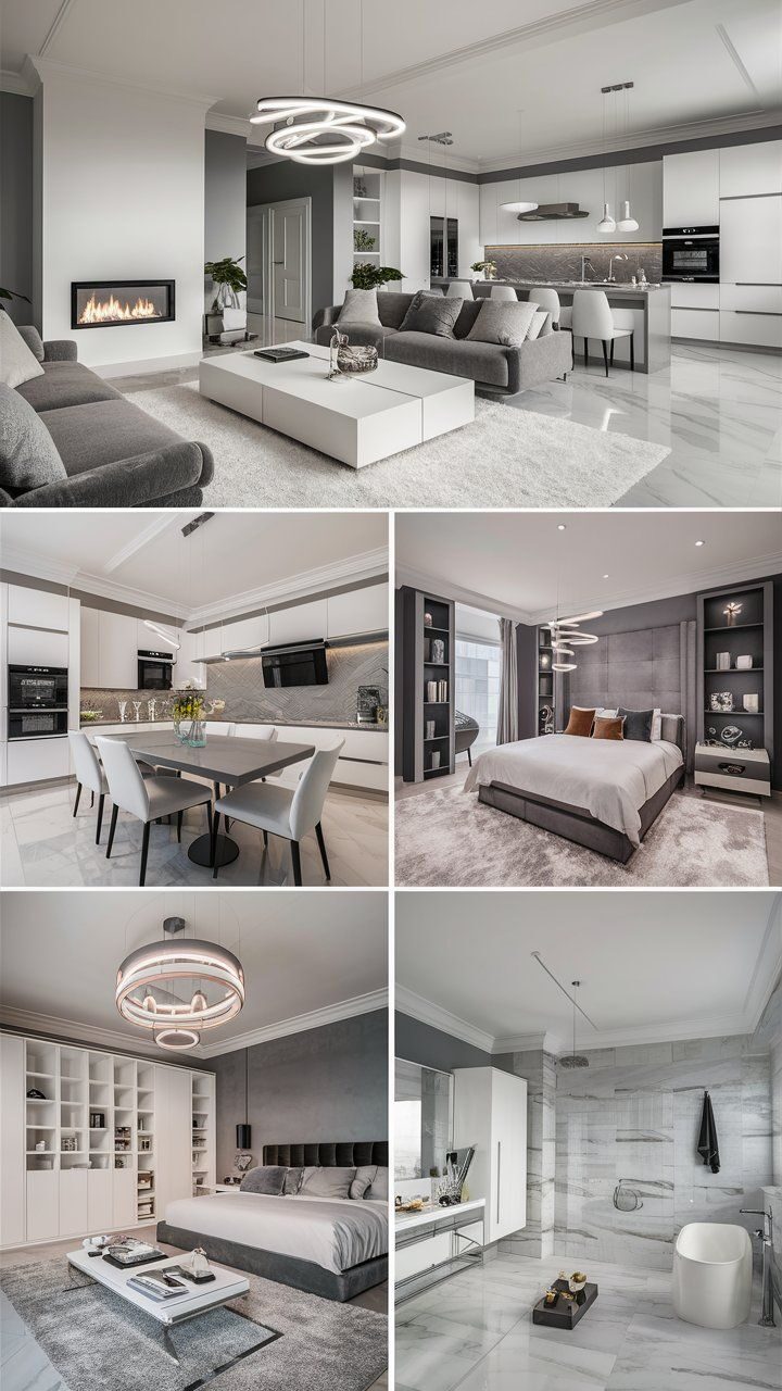 Design d'intérieur résidentiel haut de gamme